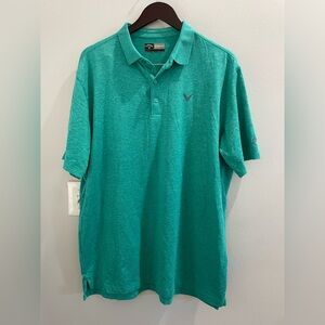 Callaway Teal Polo Shirt
